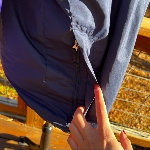 Rare Vintage 90’s Nike F.I.T. Full Zip Windbreaker Jacket 3M Dots Size Medium - Picture 5 of 16